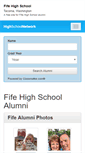 Mobile Screenshot of fifehighschool.org